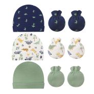 3 Hats and 3 Mittens - Blue