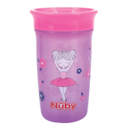 Nuby 360 Wondercup 300ml - Girl