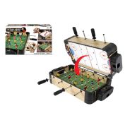 Table Top Air Hockey &  Soccer 2-In-1 50cm Table