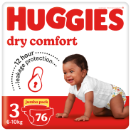 Dry Comfort Nappies Size 3 Jumbo Pack 76's