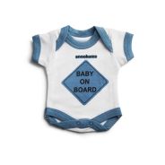 Baby On Board Sign - Baby grow Blue