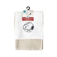 2PK Face Cloth - Snoopy 