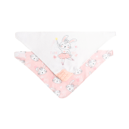 2PK Bandana Bib - Fairy Bunny