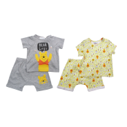 Winnie The Pooh 2 Pack Summer Boys Pyjama Gift Set 18-24 Months 