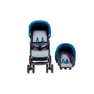 Diamond Travel System  - Teal / Grey