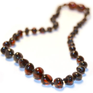 Baltic Amber Teething Necklace (Cherry)