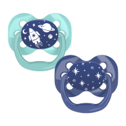 Advantage Pacifier - Stage 1, Blue, 2-Pack