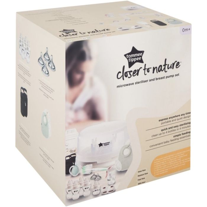 Tommee tippee steriliser clearance and breast pump